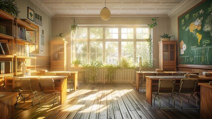 Education Preparation Teacher Getting Ready for New School