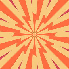Bright Yellow Orange Red Pop Style Background