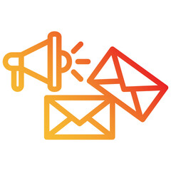 Direct Mail Marketing Icon