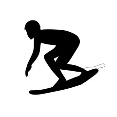 silhouette of a person