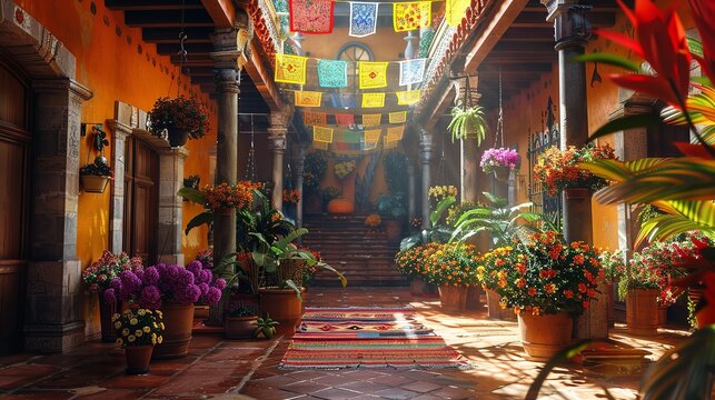 Experience the lively display of vibrant traditional Spanish