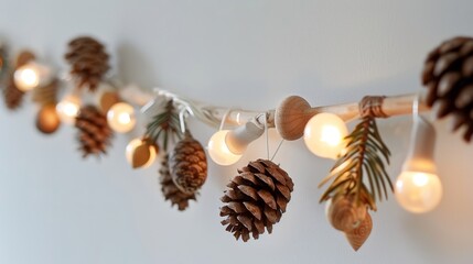 Obraz premium Elegant Christmas Tree Ornaments