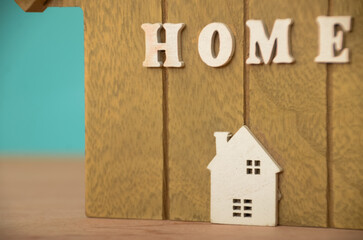 The word "home" evokes a sense of belonging and comfort.