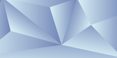 Abstract blue gradient geometric triangles shape background. Modern abstract blue background shiny effect vector illustration. Abstract graphic design banner pattern presentation background.