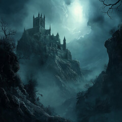 Fototapeta premium dark fantasy background