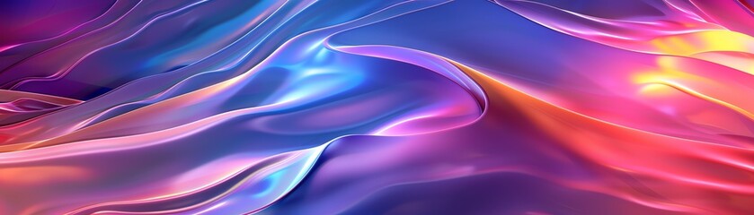 Obraz premium Abstract background with flowing purple, blue, and red colors.