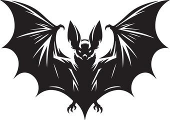 A beautiful bat vector design