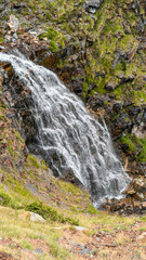 Waterfalls and forests in the heart of the Pyrenees: The Eriste Valley, where towering peaks and lush vegetation come together to create a fascinating natural environment.