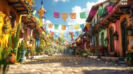 Obraz premium Month of Hispanic Heritage representing cultural heritage