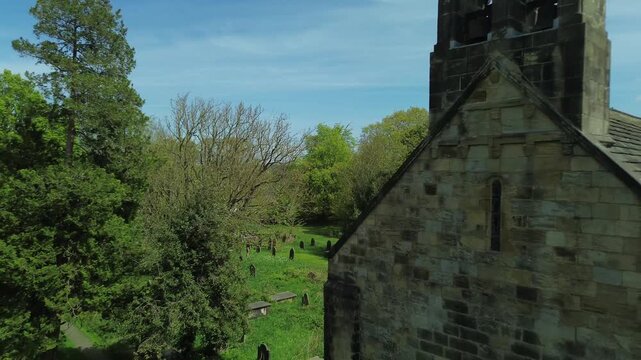 Adel Parish Church - Reveal - Adel, Leeds, UK - 4k