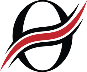 Initial Letter O with Pointer Arrow for Aim Target Cursor Logo Design. 