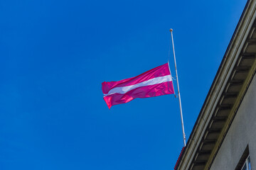 National flag of Latvia