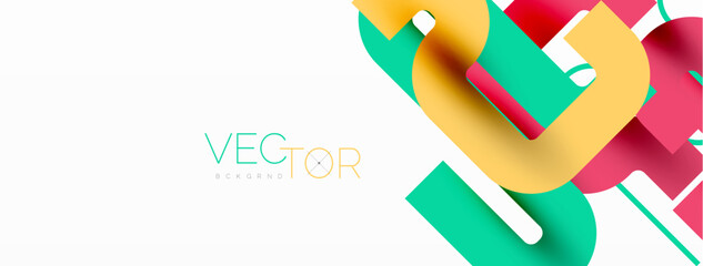 Wave lines minimal abstract background