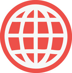 world map with globe