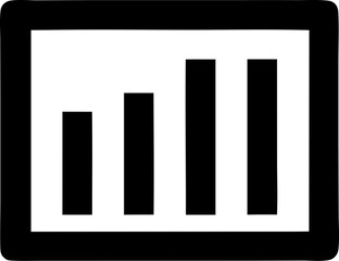 tablet pc with graph