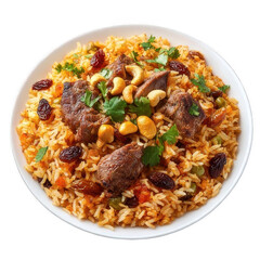 A plate of Kabsa. Arab Food 