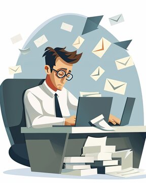 businessman with laptop