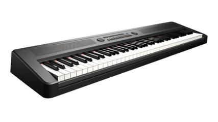 PNG Keyboard piano electronic keyboard white background.