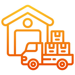 Distribution Center Icon