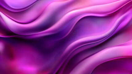 Obraz premium Abstract Purple Wavy Texture, Elegant Curved Pattern, Silk Satin Aesthetic, Detailed Artistic Design