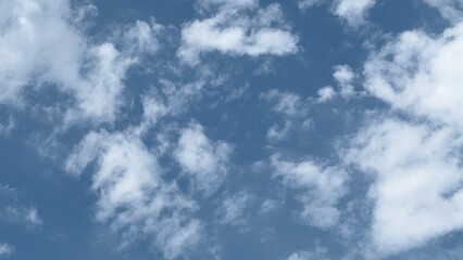 Obraz premium Shot of a cloudy sky.