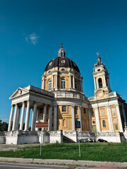 Obraz premium basilica di Superga, Turin, Italy