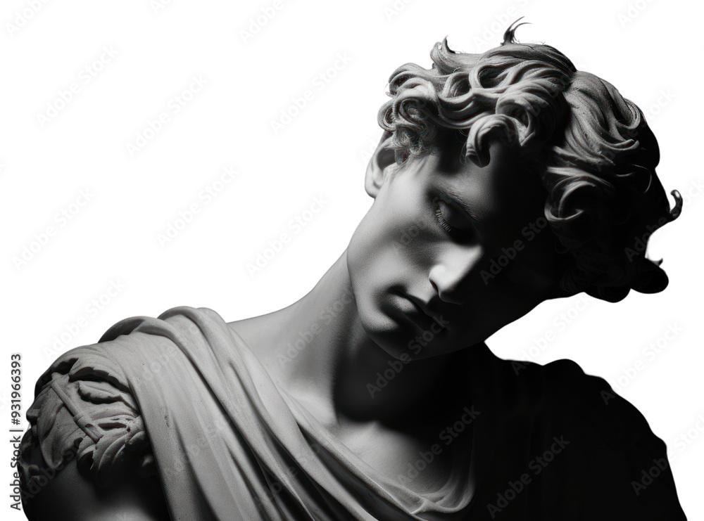 Canvas Prints png sculpture portrait statue art.