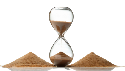  Hourglass Isolated on transparent Background