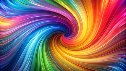 Fototapeta premium Abstract swirls of vibrant colors in dynamic motion, exuding energy and creativity