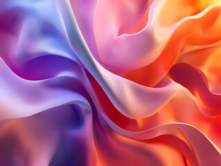 Obraz premium Mesmerizing Chromatic Gradient Backdrop with Harmonious Color Blending