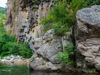 Basaltic Gorges of Jaujac, Ardèche: Stunning Geological Formation