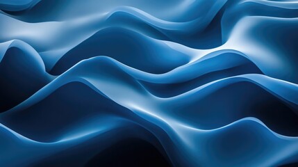 Fototapeta premium Abstract blue gradient wallpaper background