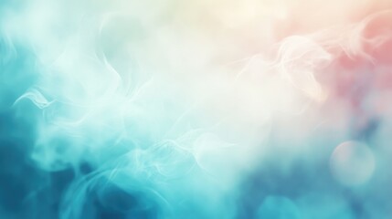 Obraz premium Abstract blurred background with soft colors and shapes creating a dreamy and serene atmosphere