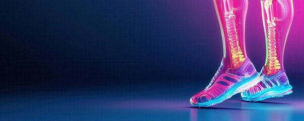 Stylish athletic footwear showcasing a vibrant design, emphasizing comfort and performance for active lifestyle enthusiasts.