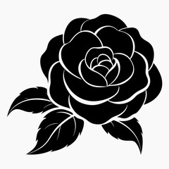 Camellia Black silhouette