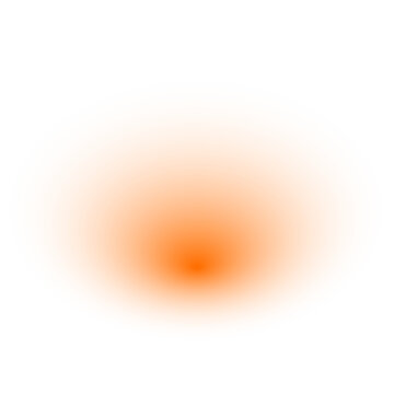 Glowing orange light