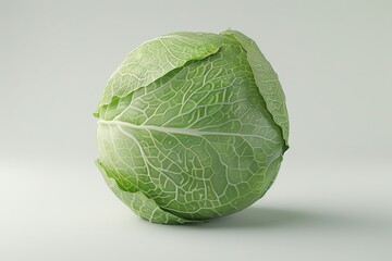 Fototapeta premium Green Cabbage, Fresh and Delicious