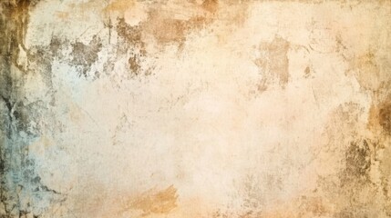 Grunge textured background with beige, brown and blue shades.