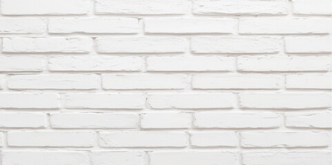 Abstract white brick wall texture for pattern background. Background texture of white brick wall. white brick texture seamless vector illustration