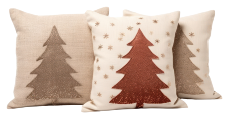 PNG Christmas cushions decoration christmas pillow.