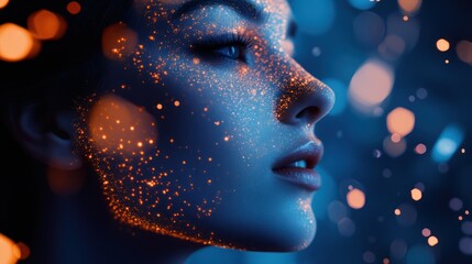 Mystical Glow Portrait