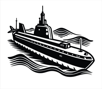 recommend clip art: Submarines (e.g., nuclear submarines  Vector Art