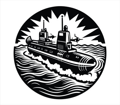 recommend clip art: Submarines (e.g., nuclear submarines  Vector Art