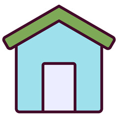 Home Outline Color Icon