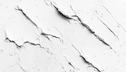 Fototapeta premium Background of white color with a texture of painted paint. Rough surface for various purposes