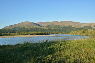 The Sob River in the Polar Urals.