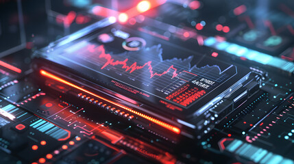 Futuristic BTC and cryptocurrency concept ATM car and and hardware wallet 