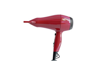 Stylish hair dryer design Isolated On Transparent Background