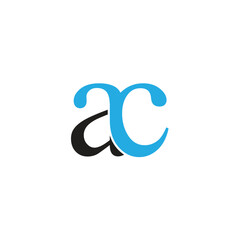 Obraz premium A c letter logo design best letter logo ac