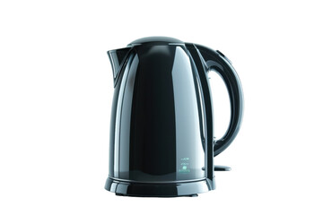 Electric kettle in action Isolated On Transparent Background